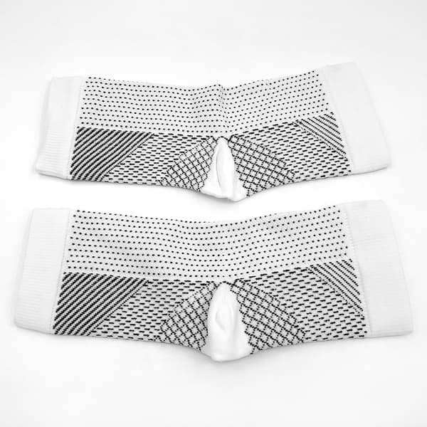 Korte kompressionsstrømper 1 par White S/M