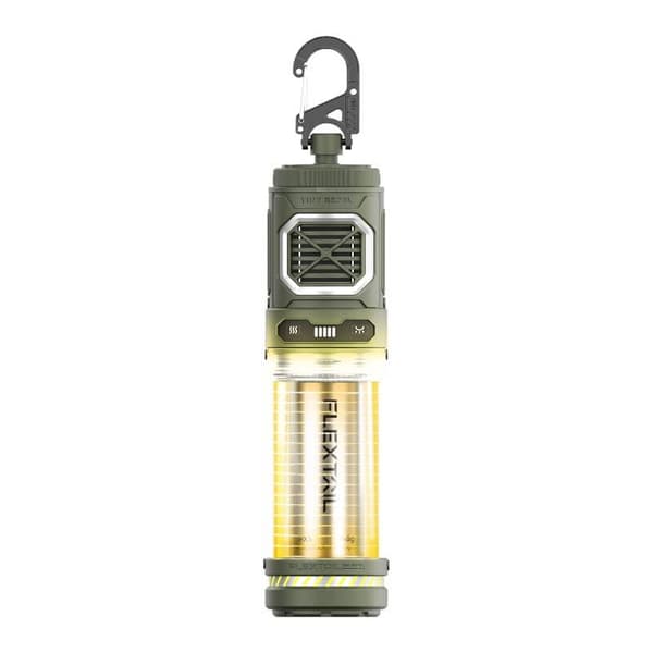 Bærbar myggmiddel 3-i-1 Flextail Tiny Repel S (grønn)