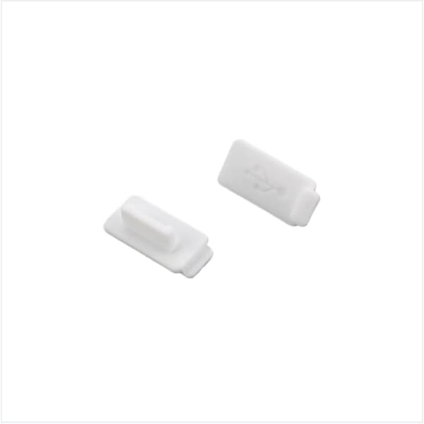 Dammskydd för USB-C-portar, 4-pack White