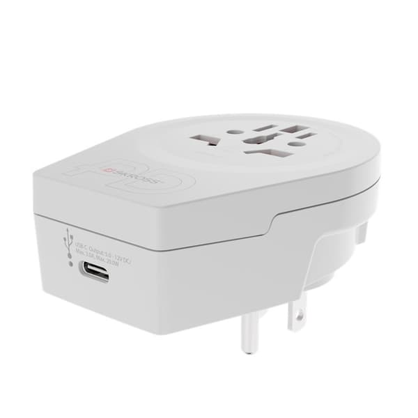 Verdensadapter - World to USA USB-C™ PD