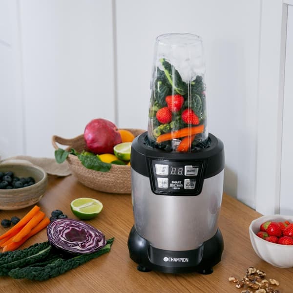 Nutrition Blender Pro Digital 1200W NB500 Sort/Sølv