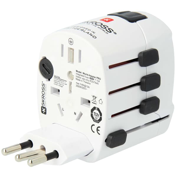 Världsreseadapter PRO World Jordad