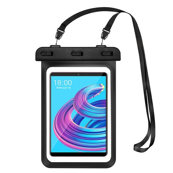 Vandtæt etui til 7,9 tommer tablet Sort