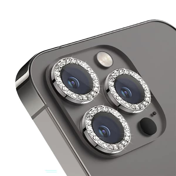 Kameraskydd 3-pack Grey iPhone 14 Pro/14 Pro Max