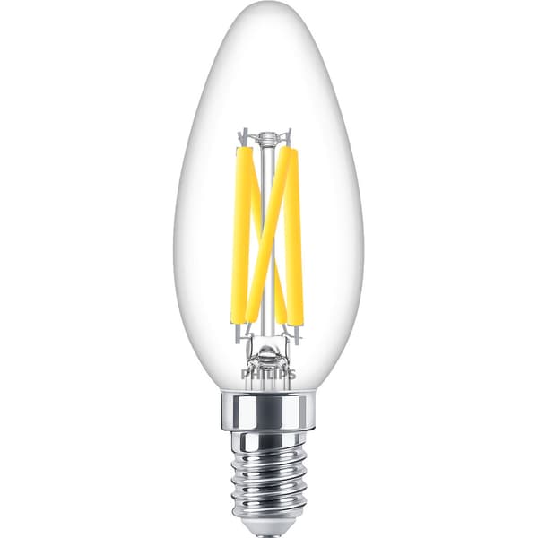 LED E14 Crown 3,4W (40W) Clear Dim WarmGlow 470