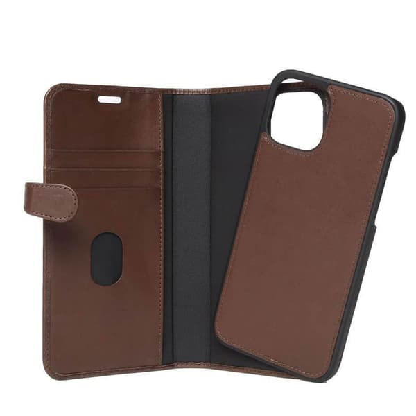 Wallet Læder iPhone 12  Pro Max Brun