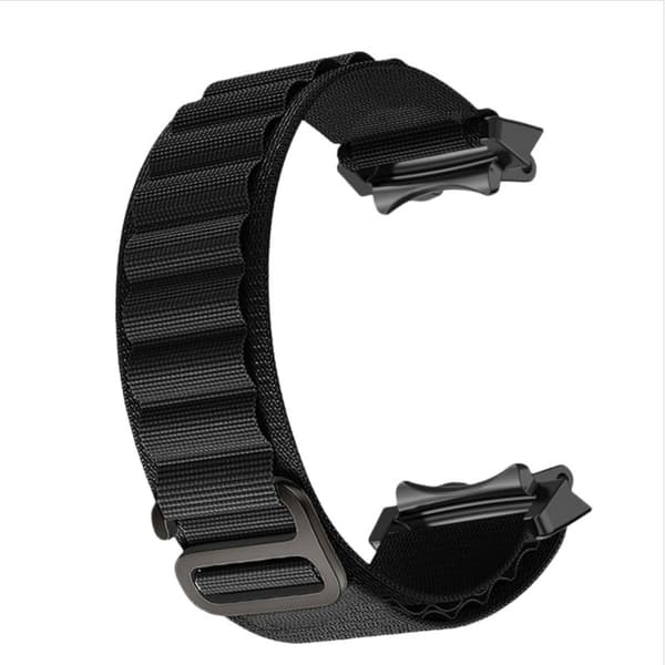 Kompatibel med nylon loop rem til Amazfit T-Rex 2 Black