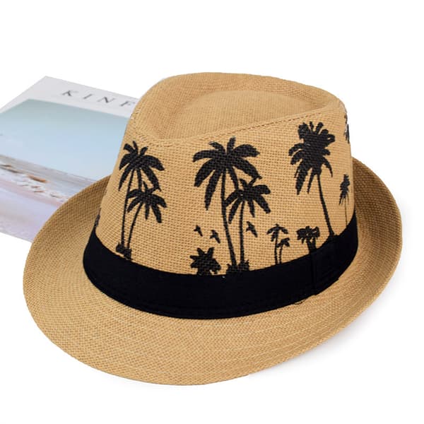 Stilfuld Raffia Solhat til Sommer