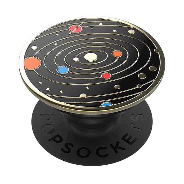 PopGrip PREMIUM Enamel Solar flare Black