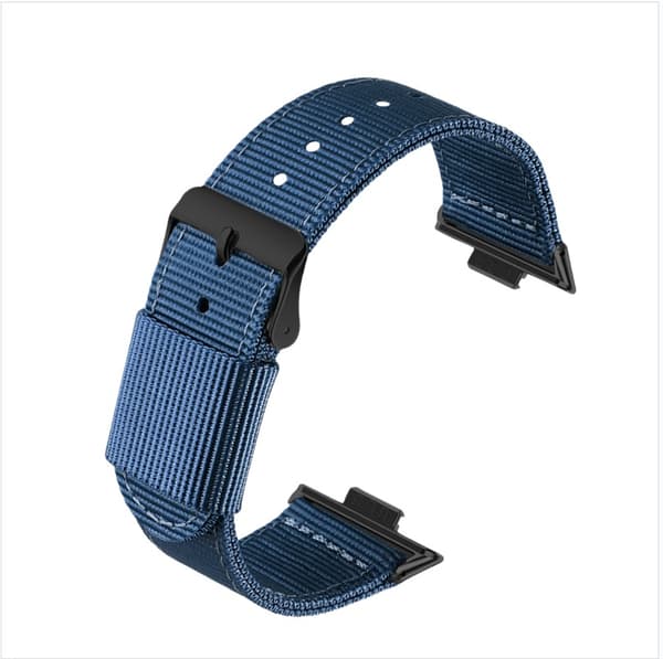 Stilfuld nylonrem til Huawei Fit 3/4/4 Pro Blue