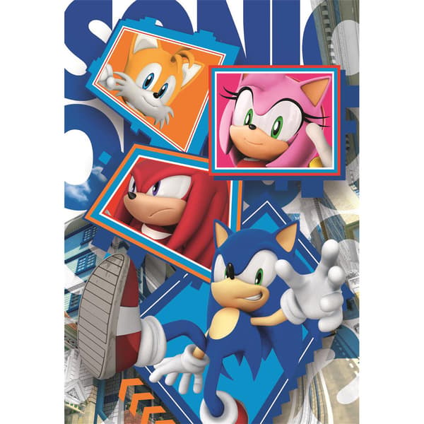 Puslespil 104 Pcs Sonic