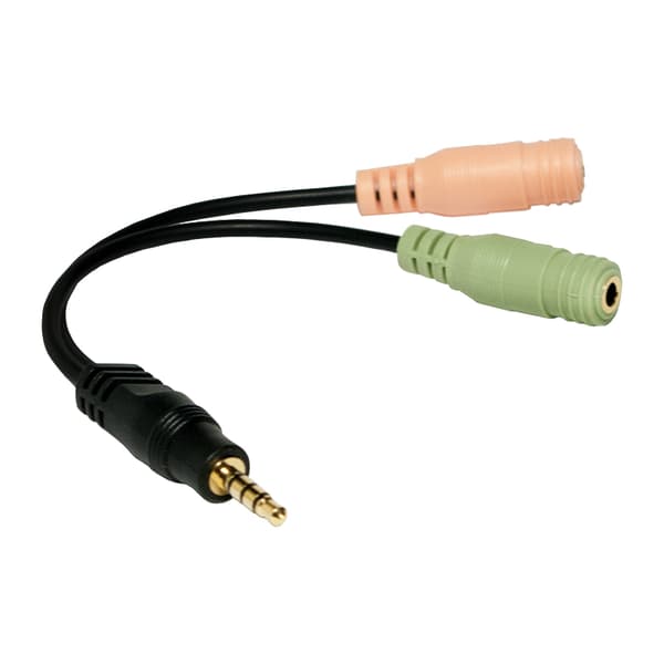 3,5 mm headset-stik -> Mic / Sound