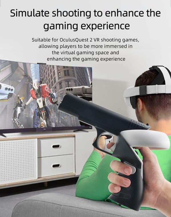 Game Grip til Oculus Quest 2 VR-controllere