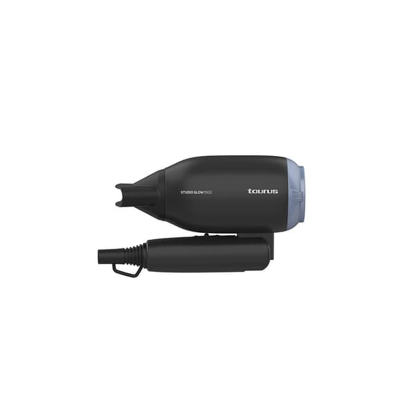 Hårtørrer 1400W Studio Glow 1500 Foldbar Sort