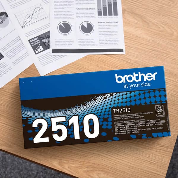 Toner TN2510 TN-2510 Sort