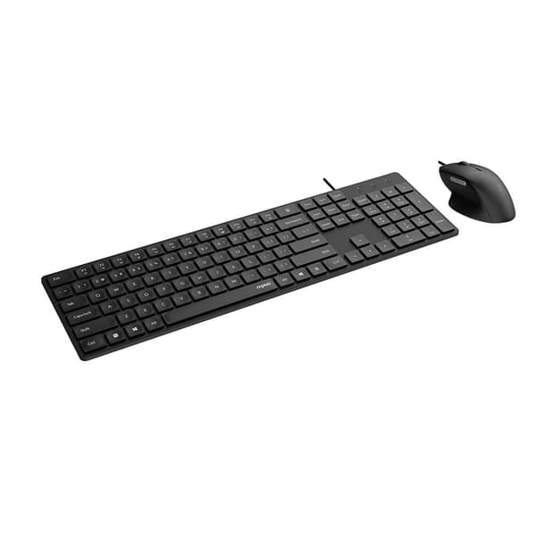 Sæt Tastatur/Mus NX8020 Sort