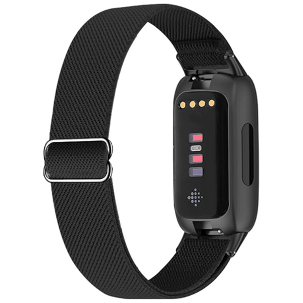 Fitbit Inspire 3 Armband i Elastiskt Nylon Black