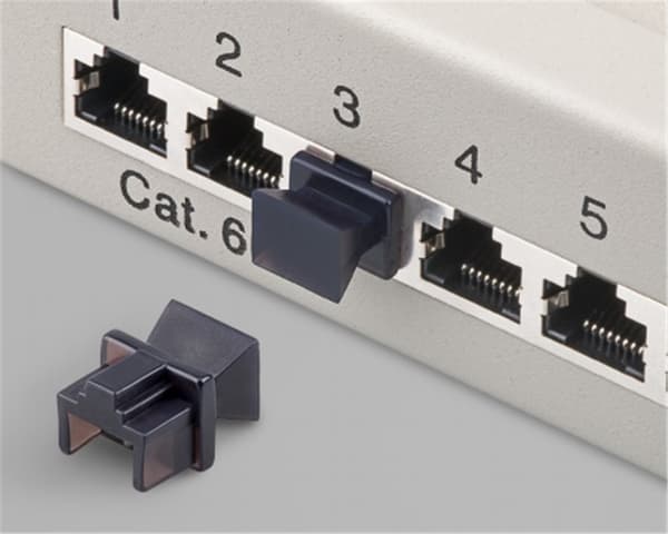 Støvbeskyttelse til RJ45-hunstik