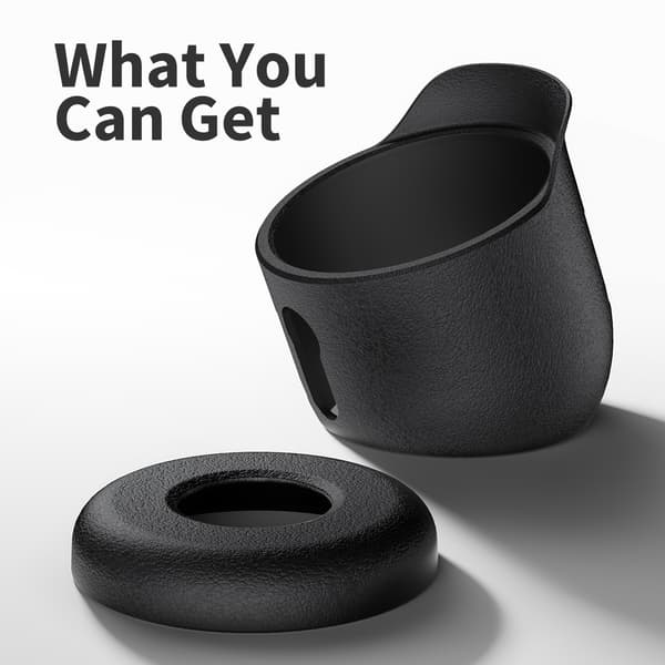 Skyddande Silikonfodral för Google Nest Cam Black