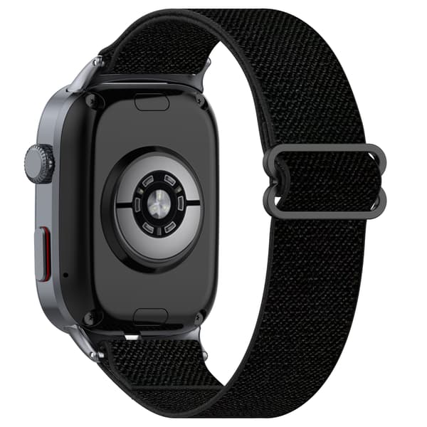 Huawei Watch D2 Nylon Elastisk Bånd: Justerbar & Vevd Stropp Black