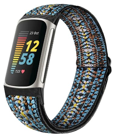 Udskiftningsurbånd til Fitbit Charge5/6 Blue