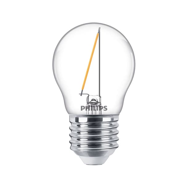 LED E27 Globe 15W kirkas 136lm