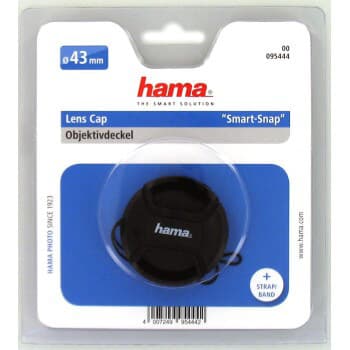 Objektivlock Super Snap 43 mm  Snöre