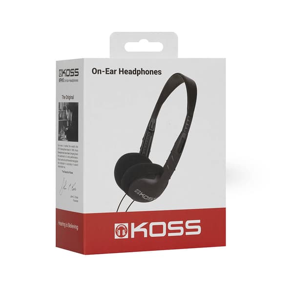 Hovedtelefon KPH5 On-Ear Sort