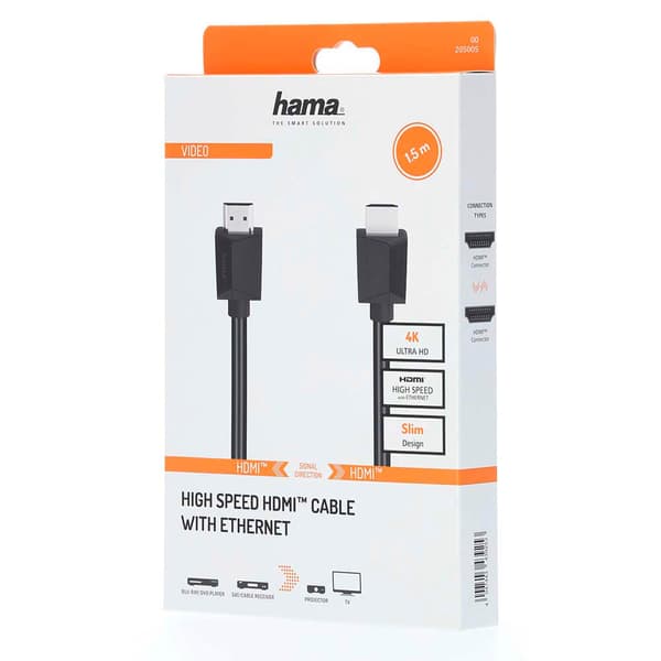 Kabel HDMI High Speed 4K 18 Gbit/s 1,5m