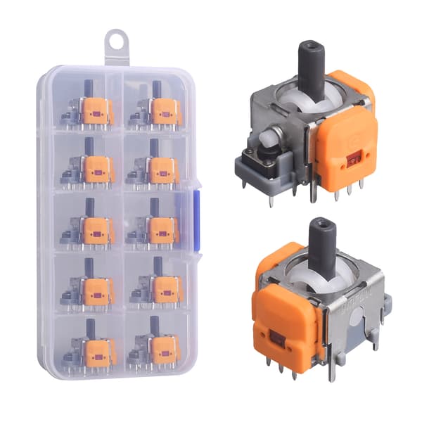 Joystick erstatning for PS5, Hall Effect Sensor 10-Pack