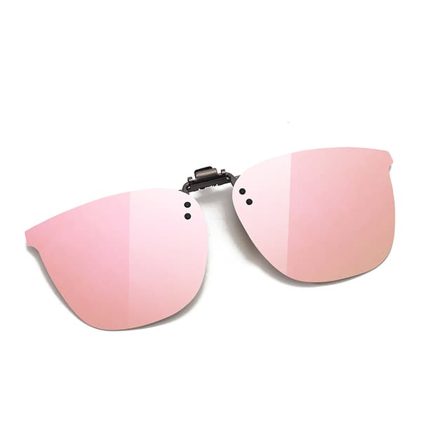 Polariserte Clip-on Solbriller Pink