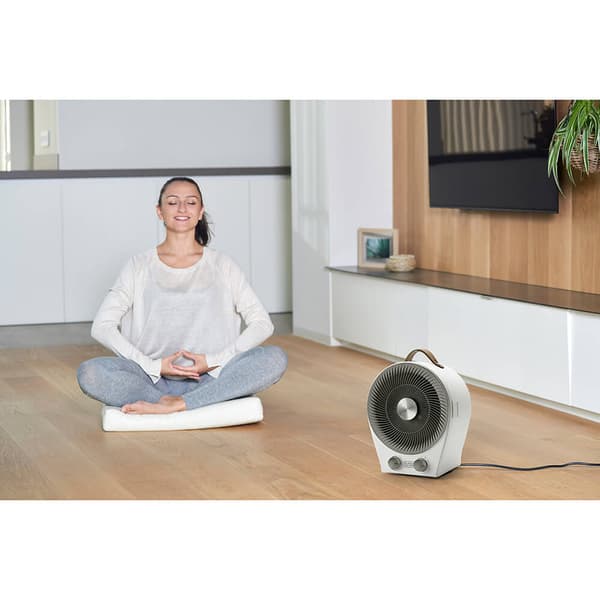 Varmevifte 2000W 2i1 Hvit