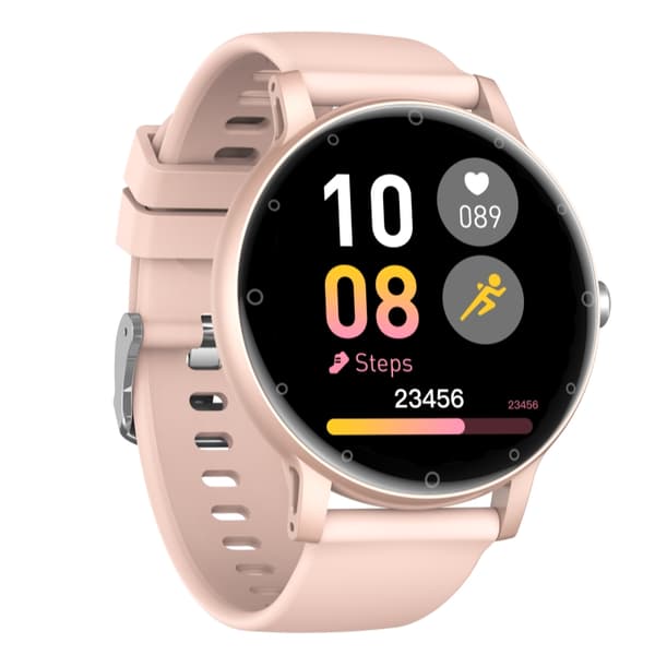 Smartklokke med helseovervåking Pink