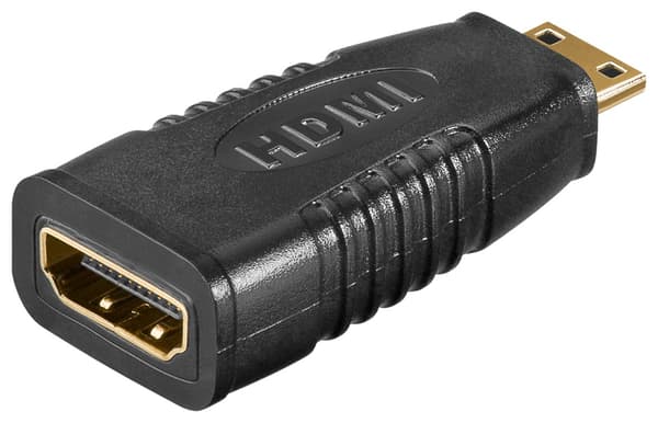 HDMIâ„¢-adapter, gullbelagt