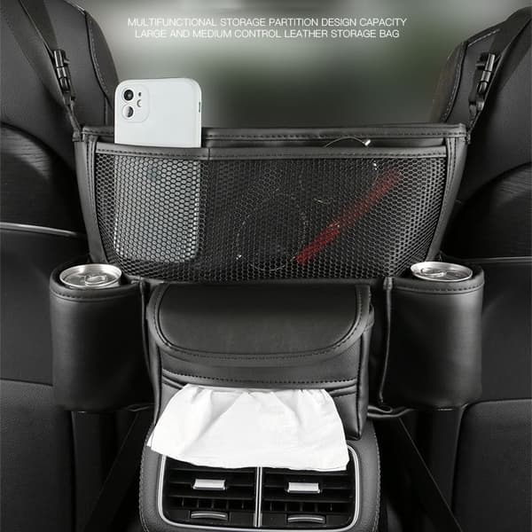 Universal Car Central Control opbevaringstaske Black