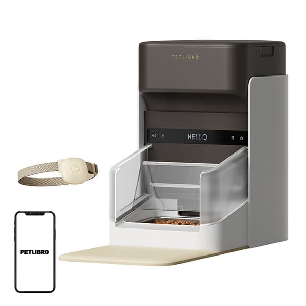 Petlibro RFID smart matdispenser med krage, 3L