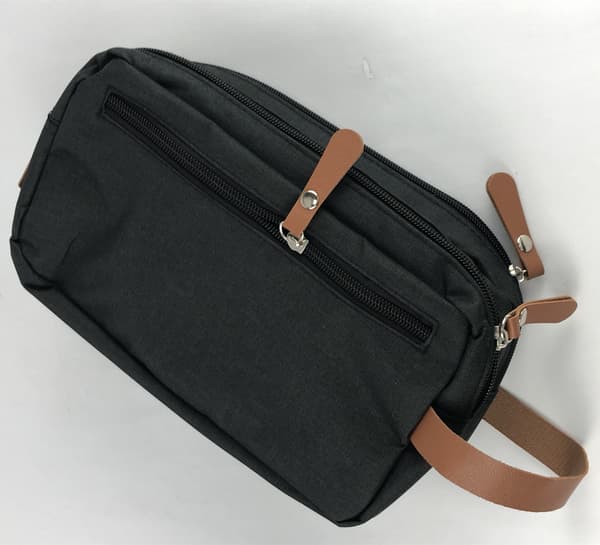 Necessär med stor kapacitet Black