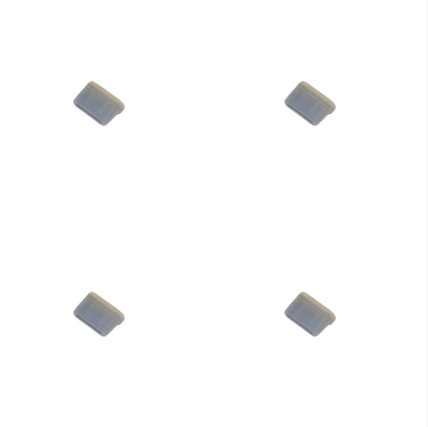 Dammskydd för USB-C-portar, 4-pack White