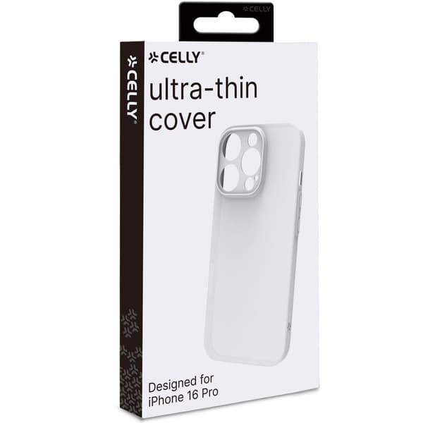 SPACE Super Thin Suojakuori iPhone 16 Pro White