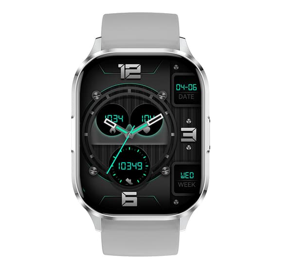 Smartwatch Vandtæt Bluetooth Smartwatch Silver