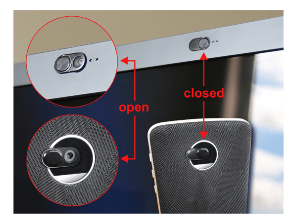 Webcam Cover for Laptop, Tablet and Smartphone 3 pack