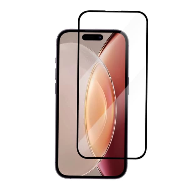 Skjermbeskytter iPhone 15 Pro Svart