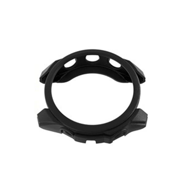 Garmin Forerunner 965 Urkasse - Sort Lædertekstur TPU Cover