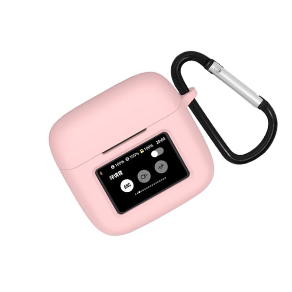 Skyddande silikonfodral för JBL Tour Pro 3 Pink