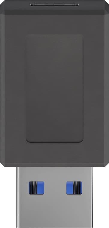 USB 3.0 SuperSpeed ​​​​USB-A til USB-C™-adapter, svart