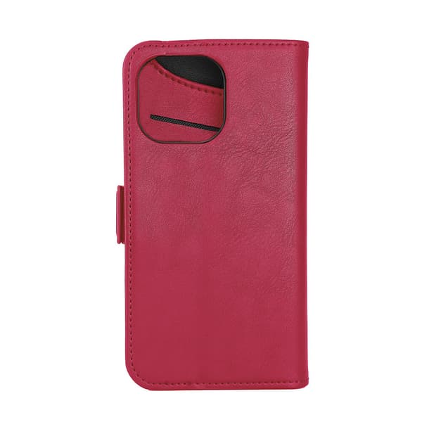 Wallet Case 3 kortrum Magseries Dyb Rød - iPhone 15 Pro