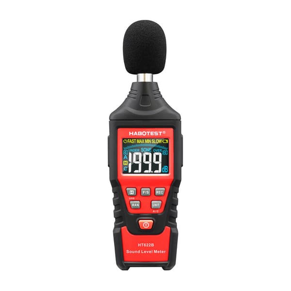 Digital decibelmätare Habotest HT622B USB A/C
