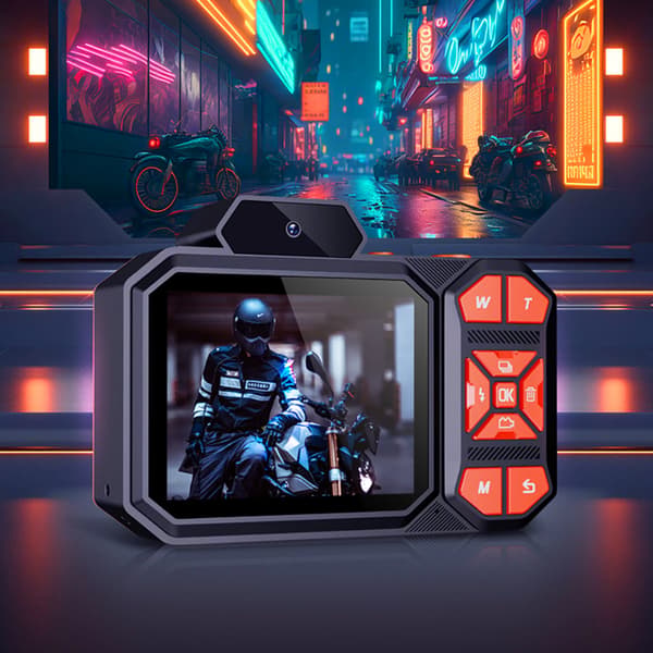Fang minner med 4K digitalkamera Black