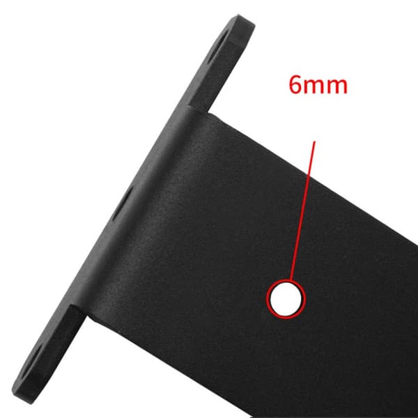 Diskrete hylleknekter Black L