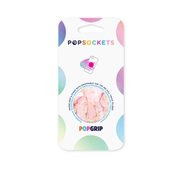 PopGrip Rose Marble